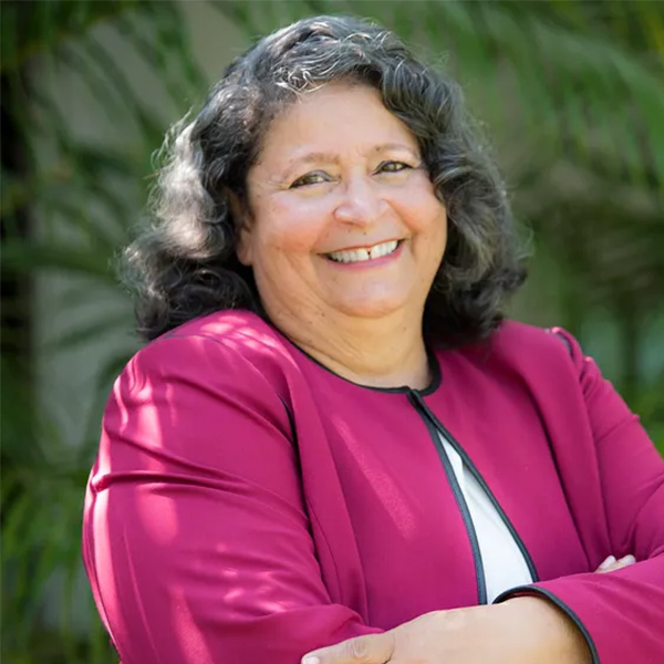 Portrait of Maxine Cheesman.